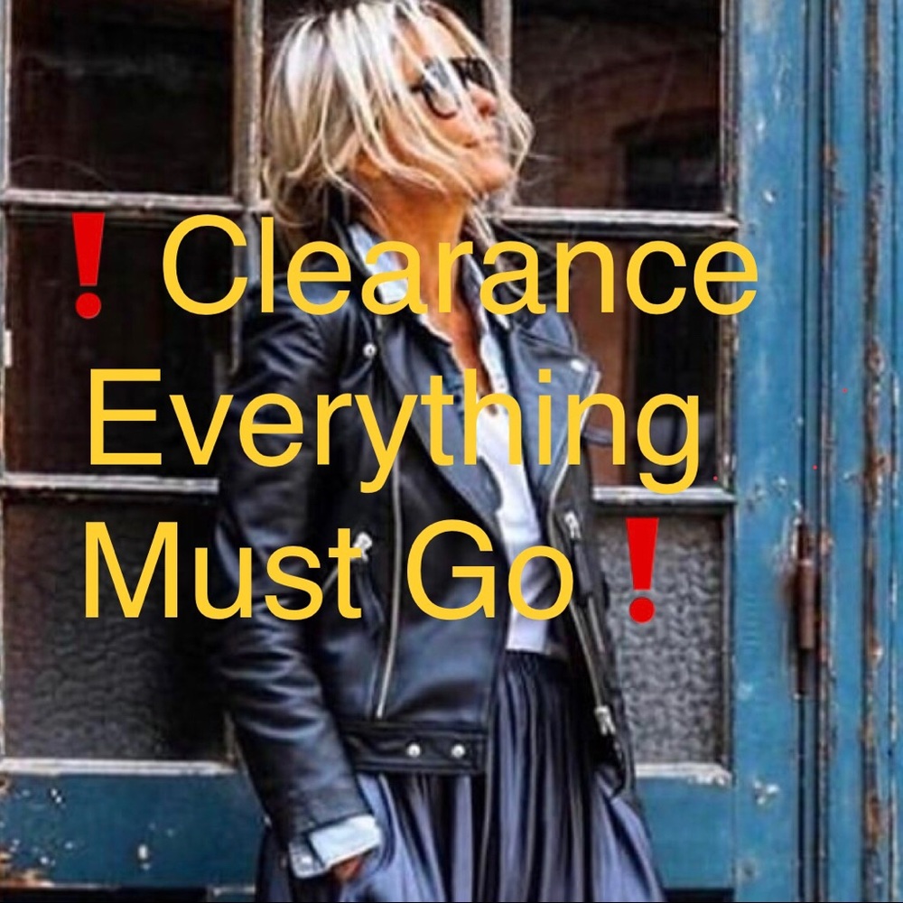 ❗️Clearance Everything Must Go❗️